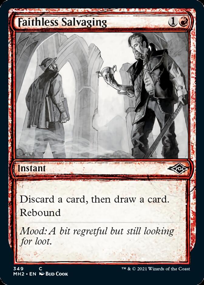 Faithless Salvaging (Sketch) [Modern Horizons 2] | Arkham Games and Comics