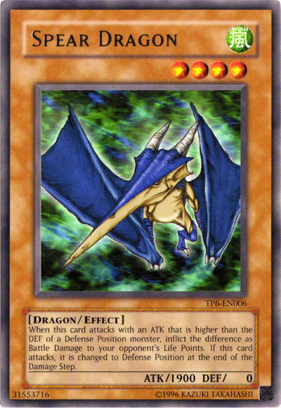 Spear Dragon [TP6-EN006] Rare | Arkham Games and Comics