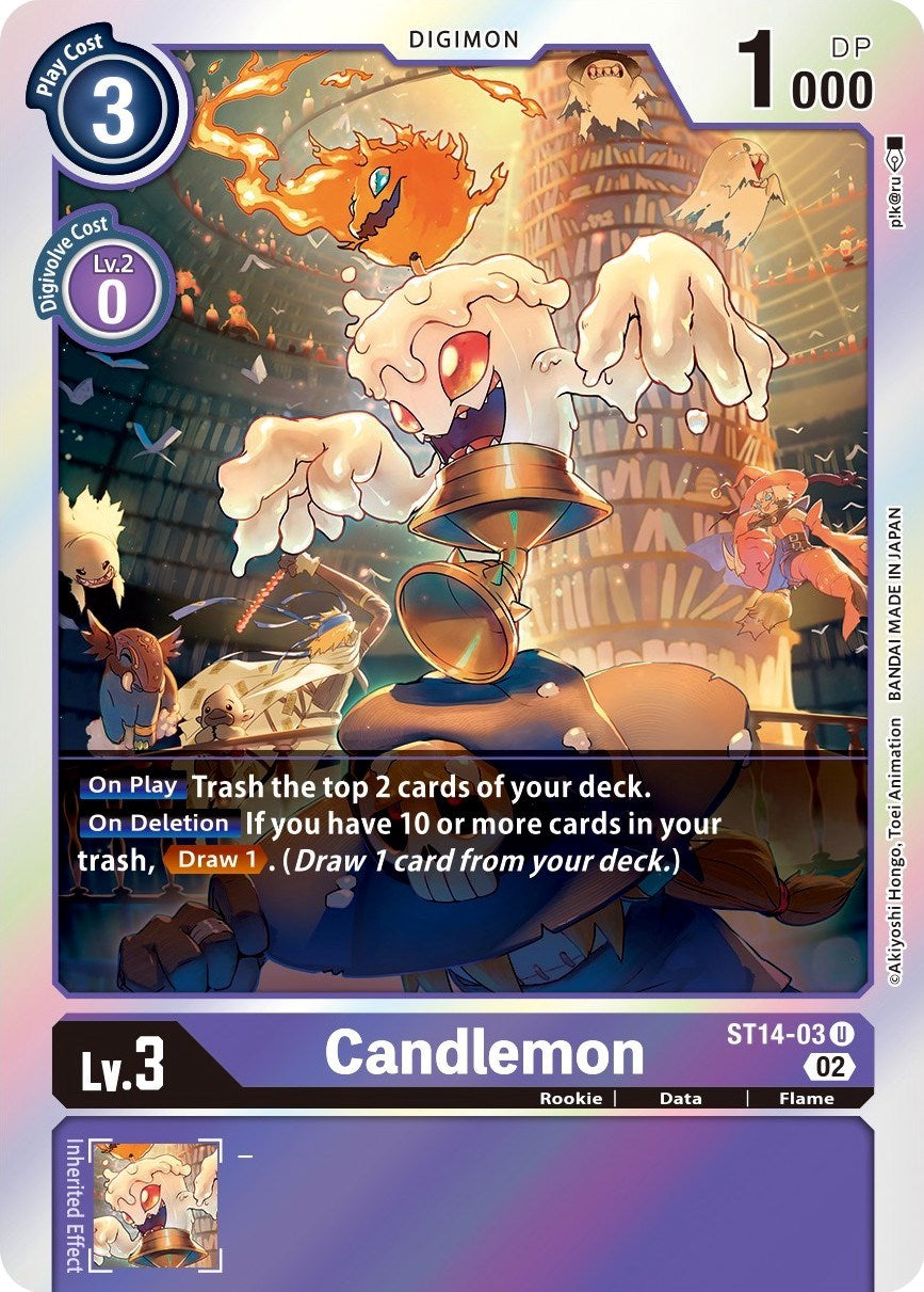 Candlemon [ST14-03] [Starter Deck: Beelzemon Advanced Deck Set] | Arkham Games and Comics