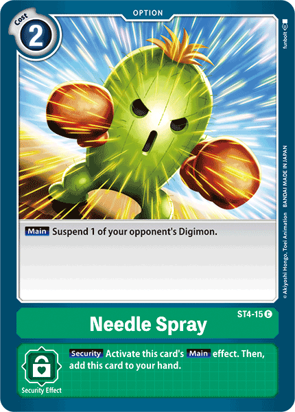 Needle Spray [ST4-15] [Starter Deck: Giga Green] | Arkham Games and Comics