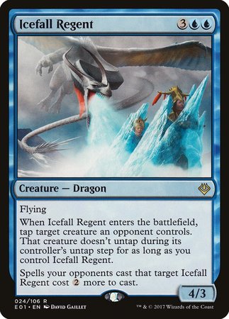 Icefall Regent [Archenemy: Nicol Bolas] | Arkham Games and Comics