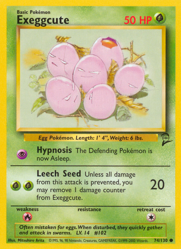 Exeggcute (74/130) [Base Set 2] | Arkham Games and Comics