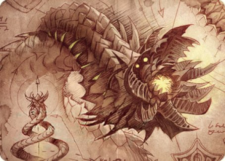 Wurmcoil Engine Art Card [The Brothers' War Art Series] | Arkham Games and Comics
