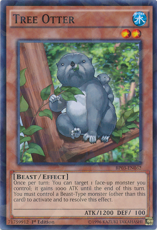 Tree Otter [BP03-EN062] Shatterfoil Rare | Arkham Games and Comics