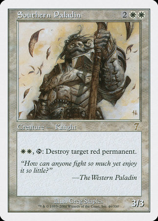 Southern Paladin [Seventh Edition] | Arkham Games and Comics