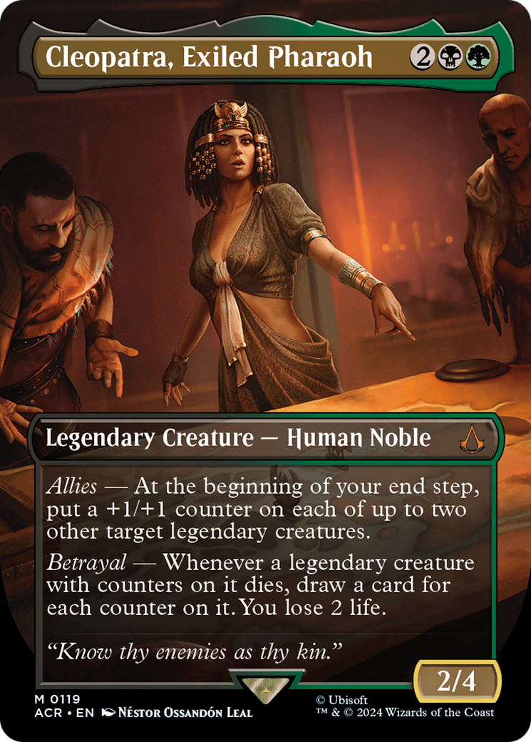 Cleopatra, Exiled Pharaoh (Borderless) [Assassin's Creed] | Arkham Games and Comics