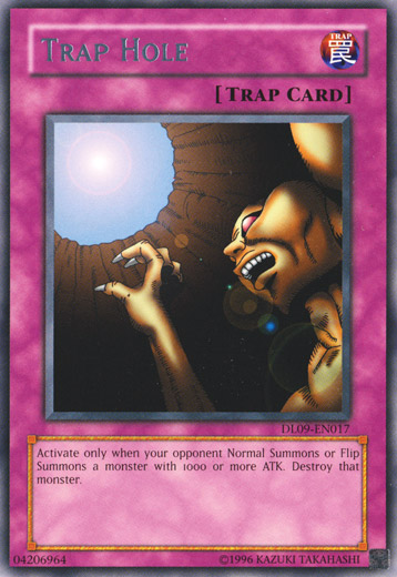 Trap Hole (Silver) [DL09-EN017] Rare | Arkham Games and Comics