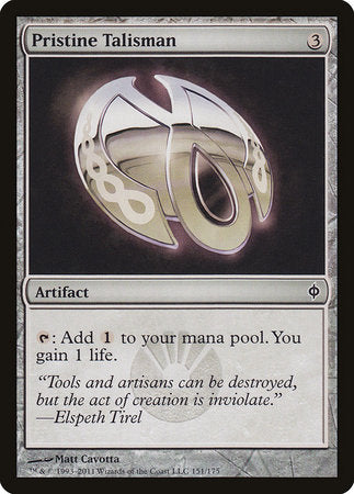 Pristine Talisman [New Phyrexia] | Arkham Games and Comics