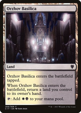 Orzhov Basilica [Commander 2017] | Arkham Games and Comics