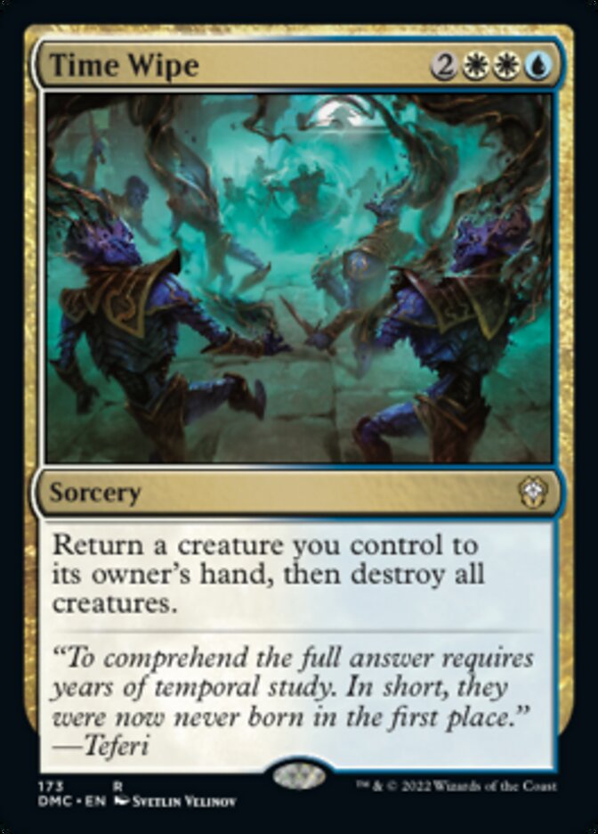 Time Wipe [Dominaria United Commander] | Arkham Games and Comics