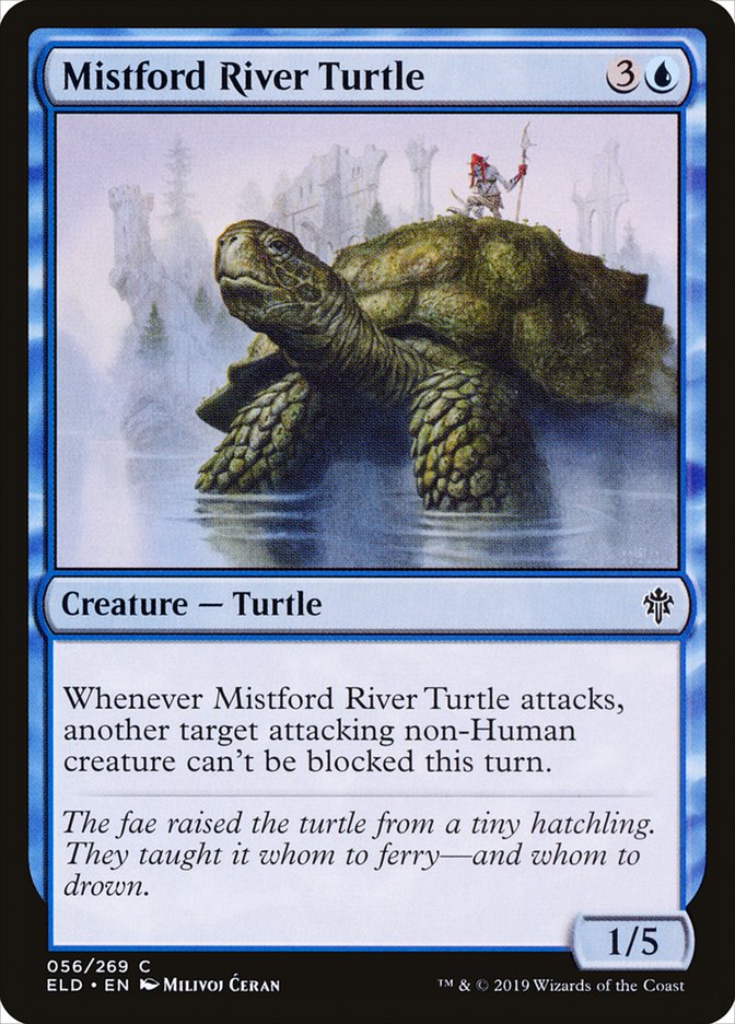 Mistford River Turtle [Throne of Eldraine] | Arkham Games and Comics