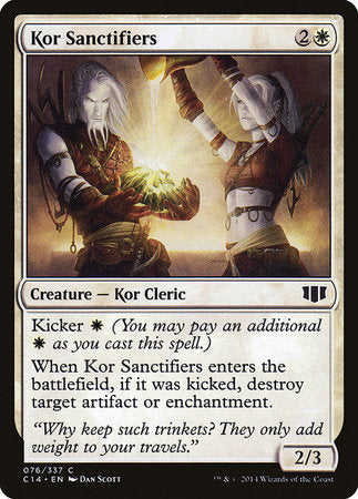 Kor Sanctifiers [Commander 2014] | Arkham Games and Comics