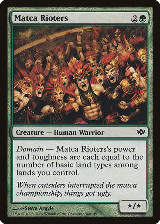 Matca Rioters [Conflux] | Arkham Games and Comics
