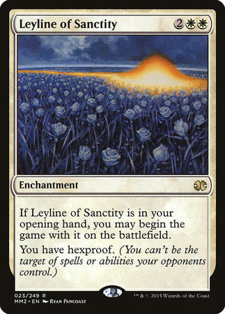 Leyline of Sanctity [Modern Masters 2015] | Arkham Games and Comics