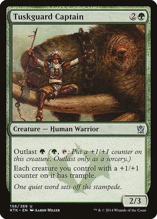 Tuskguard Captain [Khans of Tarkir] | Arkham Games and Comics