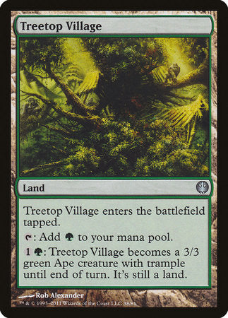 Treetop Village [Duel Decks: Knights vs. Dragons] | Arkham Games and Comics