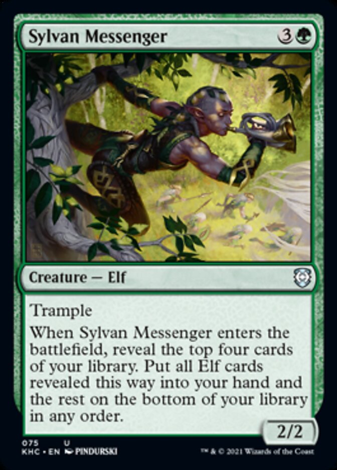 Sylvan Messenger [Kaldheim Commander] | Arkham Games and Comics