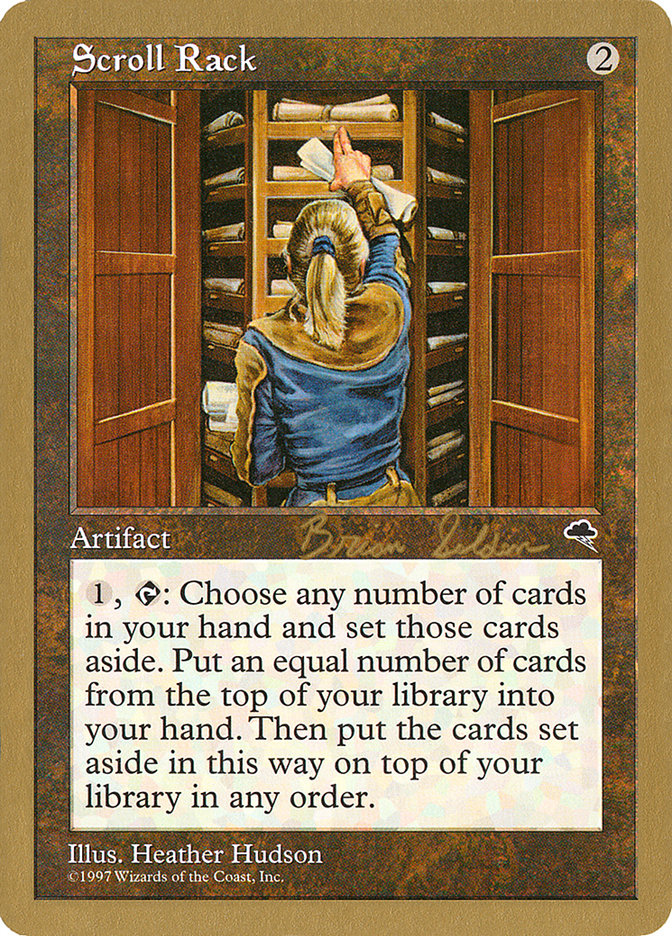 Scroll Rack (Brian Selden) [World Championship Decks 1998] | Arkham Games and Comics