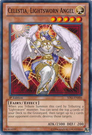 Celestia, Lightsworn Angel [SDLI-EN006] Common | Arkham Games and Comics