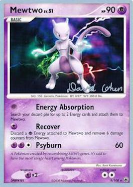 Mewtwo LV.51 (9/100) (Stallgon - David Cohen) [World Championships 2009] | Arkham Games and Comics