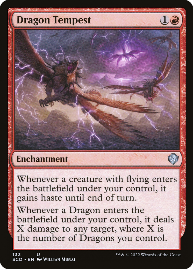 Dragon Tempest [Starter Commander Decks] | Arkham Games and Comics