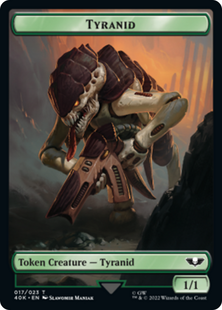 Tyranid (17) // Tyranid Gargoyle [Universes Beyond: Warhammer 40,000 Tokens] | Arkham Games and Comics