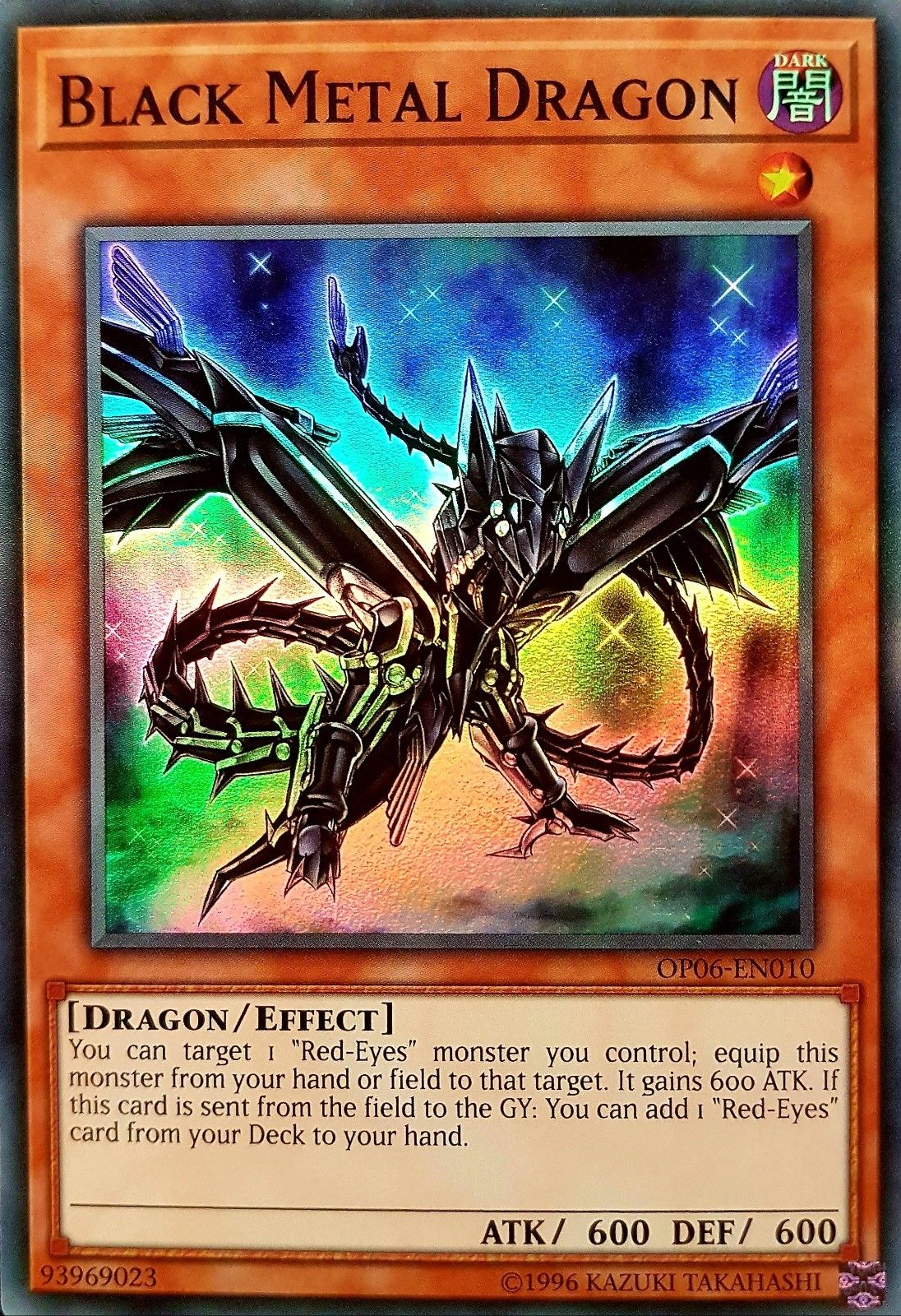 Black Metal Dragon [OP06-EN010] Super Rare | Arkham Games and Comics