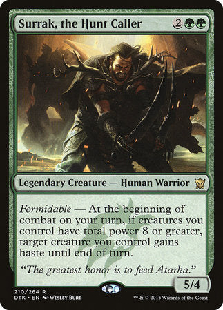 Surrak, the Hunt Caller [Dragons of Tarkir] | Arkham Games and Comics