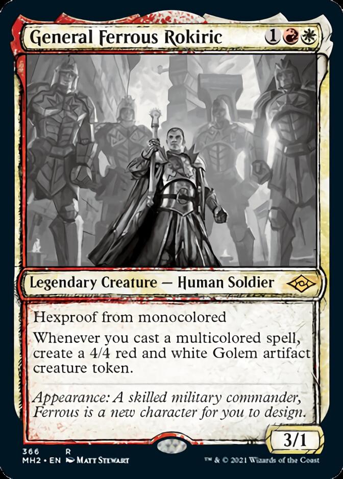 General Ferrous Rokiric (Sketch) [Modern Horizons 2] | Arkham Games and Comics