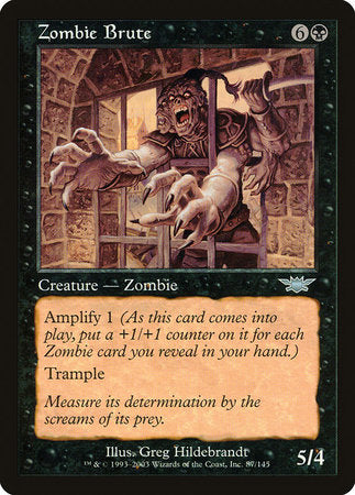 Zombie Brute [Legions] | Arkham Games and Comics