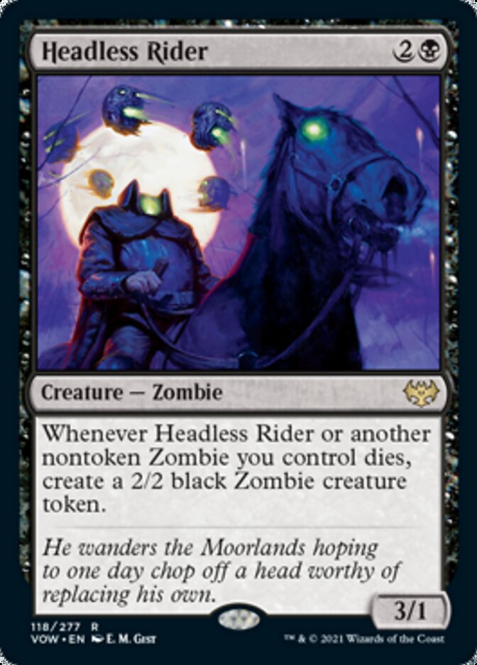 Headless Rider [Innistrad: Crimson Vow] | Arkham Games and Comics