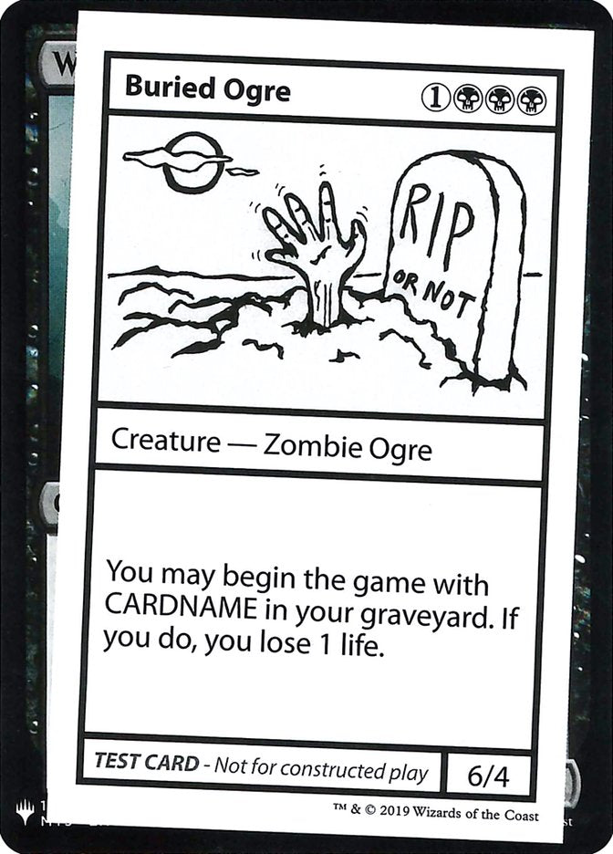 Buried Ogre [Mystery Booster Playtest Cards] | Arkham Games and Comics