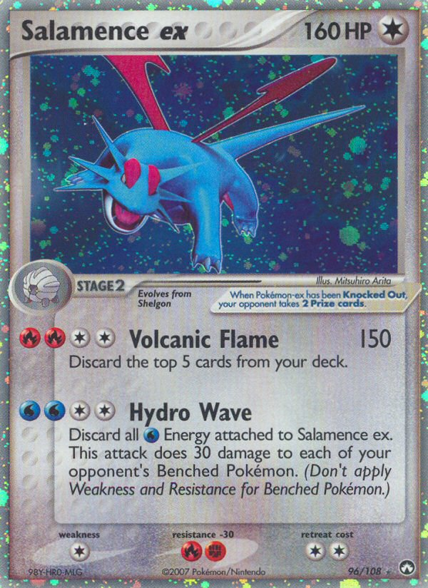 Salamence ex (96/108) [EX: Power Keepers] | Arkham Games and Comics