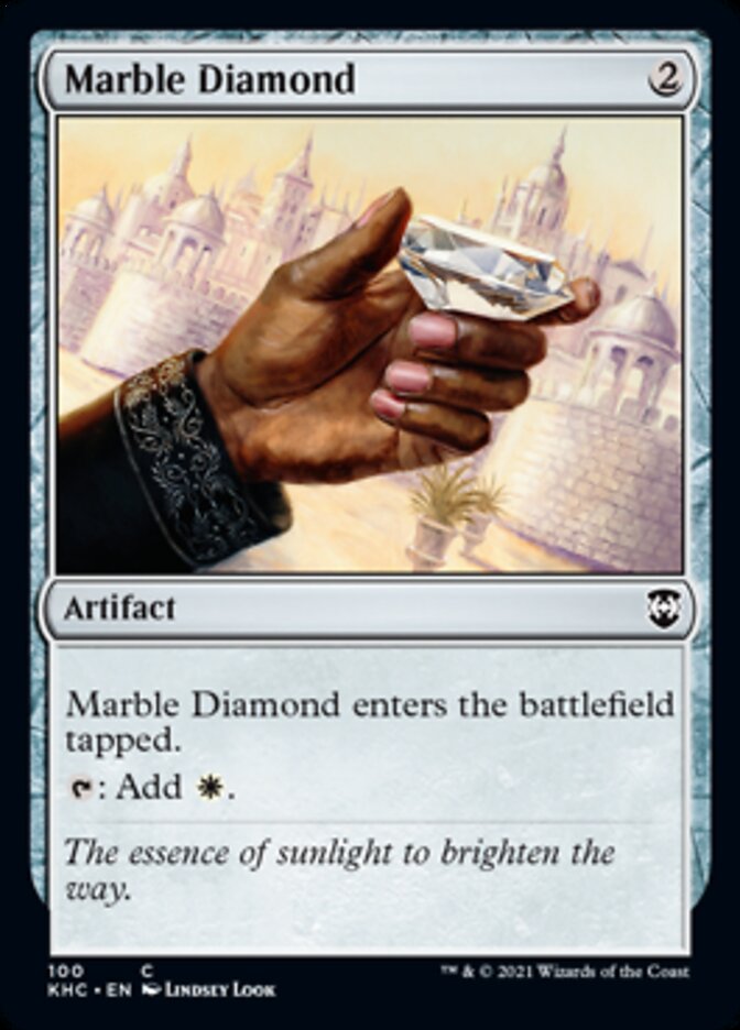 Marble Diamond [Kaldheim Commander] | Arkham Games and Comics