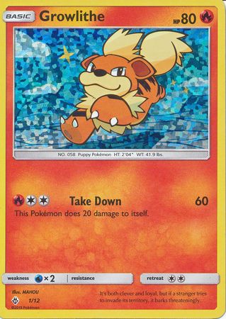 Growlithe (1/12) [McDonald's Promos: 2018 Collection] | Arkham Games and Comics