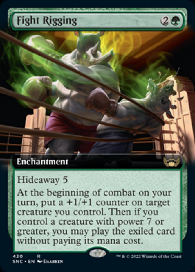 Fight Rigging (Extended Art) [Streets of New Capenna] | Arkham Games and Comics