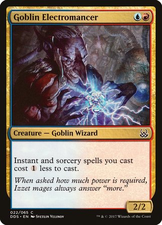 Goblin Electromancer [Duel Decks: Mind vs. Might] | Arkham Games and Comics