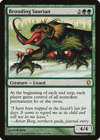 Brooding Saurian [Commander 2013] | Arkham Games and Comics
