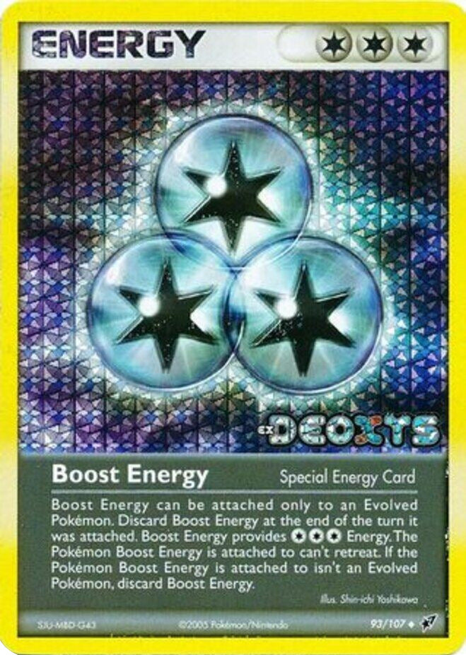Boost Energy (93/107) (Stamped) [EX: Deoxys] | Arkham Games and Comics