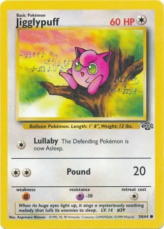 Jigglypuff (54/64) [Jungle Unlimited] | Arkham Games and Comics