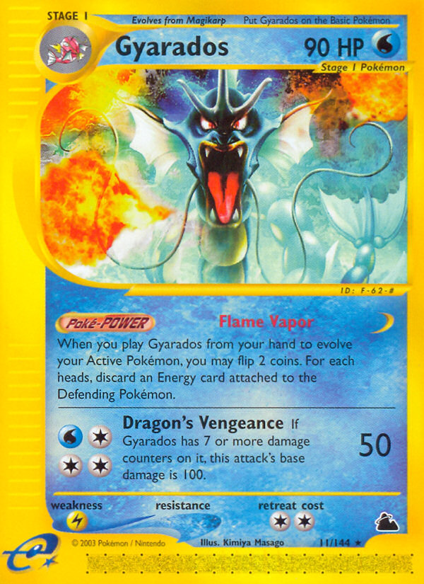 Gyarados (11/144) [Skyridge] | Arkham Games and Comics