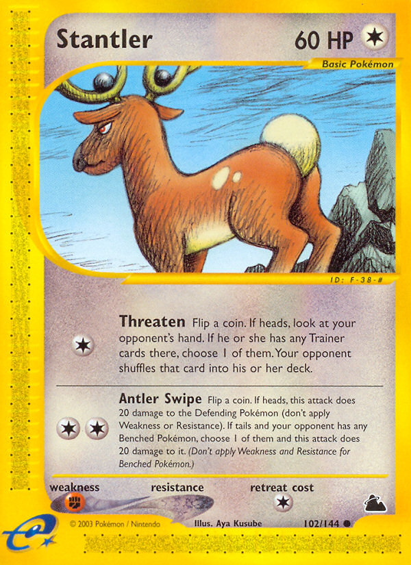 Stantler (102/144) [Skyridge] | Arkham Games and Comics