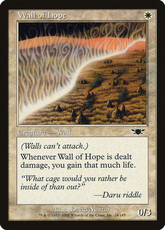 Wall of Hope [Legions] | Arkham Games and Comics