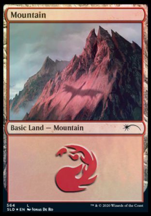 Mountain (Dragons) (564) [Secret Lair Drop Promos] | Arkham Games and Comics