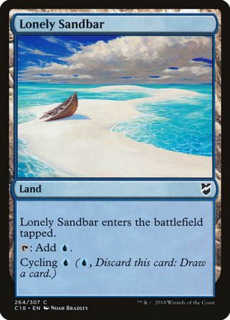 Lonely Sandbar [Commander 2018] | Arkham Games and Comics