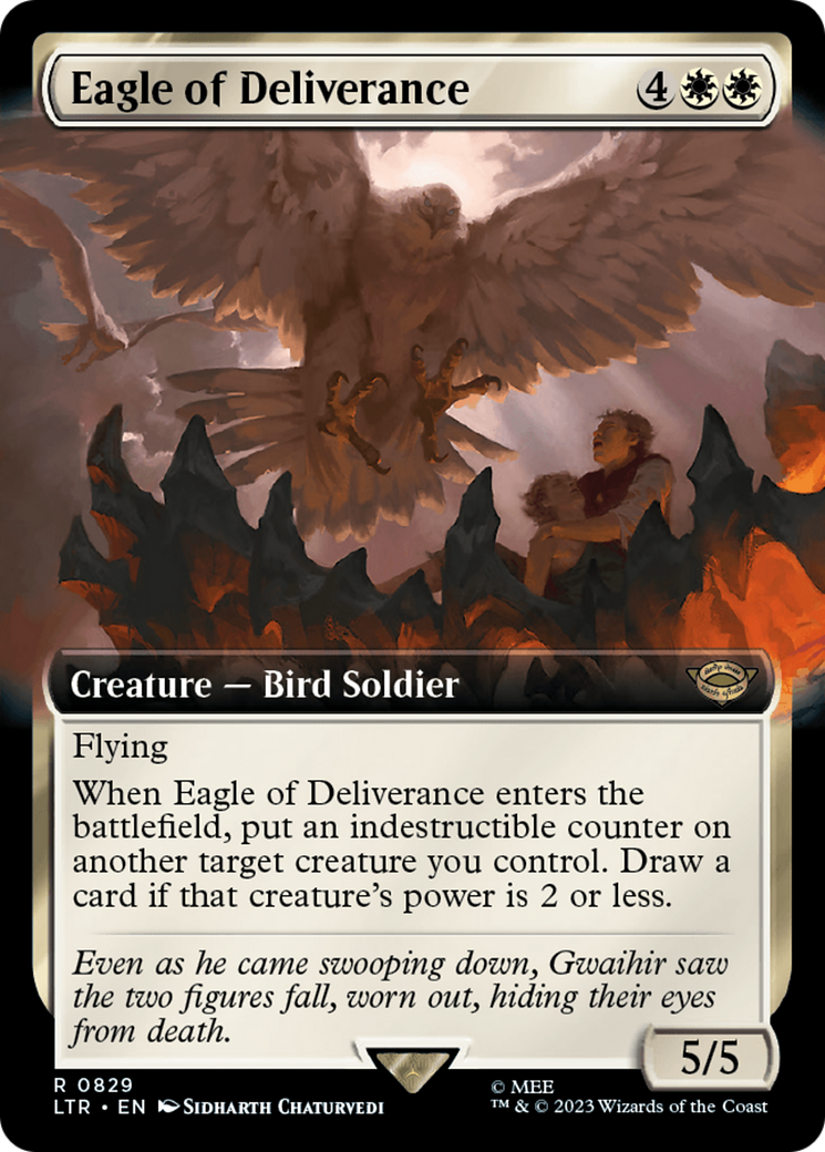 Eagle of Deliverance (Extended Art) [The Lord of the Rings: Tales of Middle-Earth] | Arkham Games and Comics