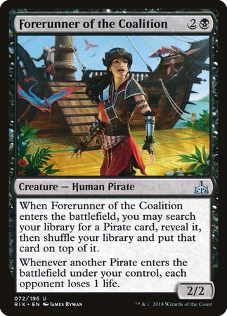 Forerunner of the Coalition [Rivals of Ixalan] | Arkham Games and Comics