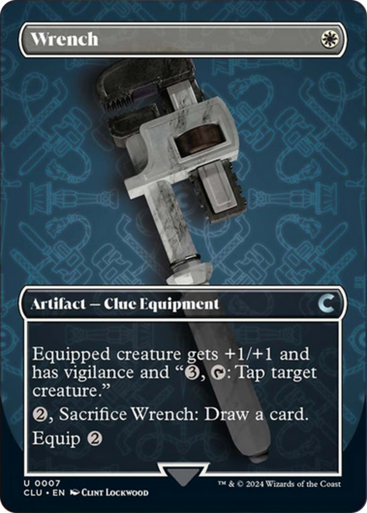 Wrench (Borderless) [Ravnica: Clue Edition] | Arkham Games and Comics