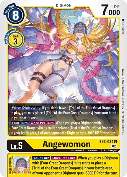 Angewomon [EX3-034] [Revision Pack Cards] | Arkham Games and Comics