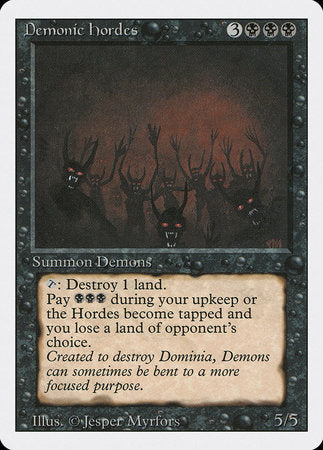 Demonic Hordes [Revised Edition] | Arkham Games and Comics